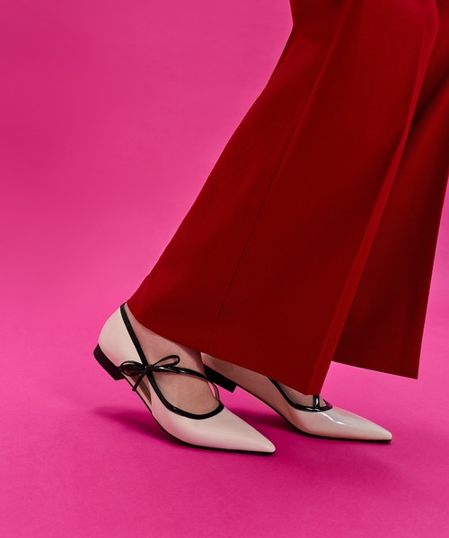 CHARLES ＆ KEITH バレエシューズ パンプス Pauline ポリーン