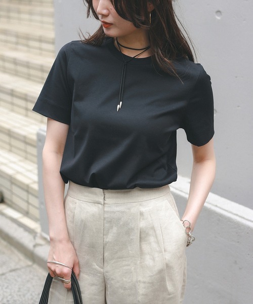 Demi-Luxe BEAMS（デミルクス ビームス） tシャツ 半袖 AK+1 / 天竺 T