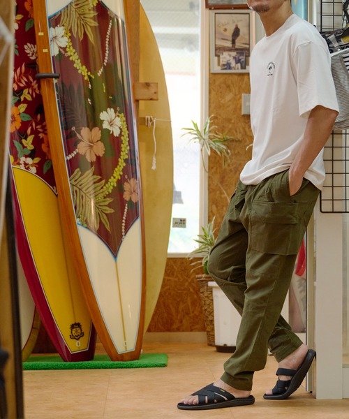 Sunny Smith カーゴパンツ Working Grosgran Twill Long メンズ