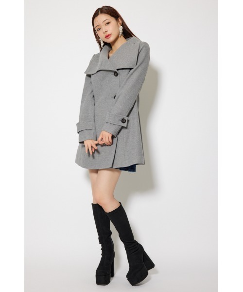 rienda（リエンダ） ステンカラーコート コート 25オーバーネック