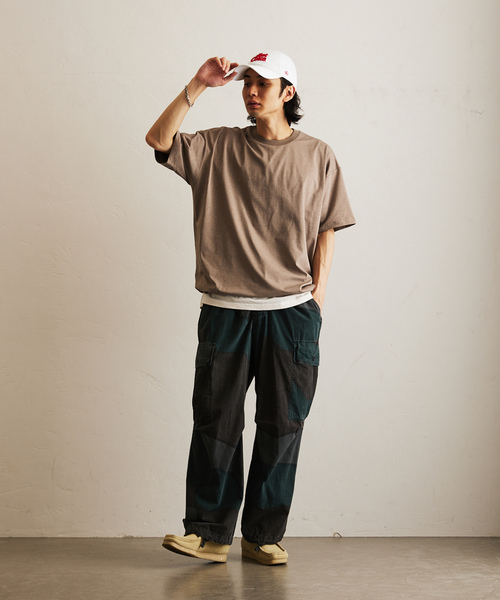 「417 EDIFICE」 半袖Tシャツ LARGE ホワイト メンズ