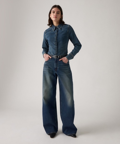 Levi's（リーバイス） ワイドパンツ ジーンズ デニム デニムパンツ XL