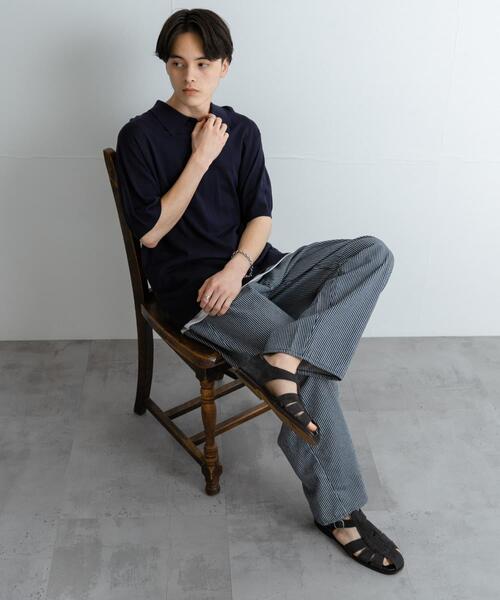 SENSE OF PLACE by URBAN RESEARCH パンツ バレルレッグデニムパンツ