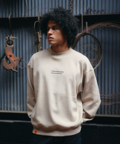 トレーナー/スウェット INSCRIRE all natural sweat crew neck IPD Surf トレーナー スウェット 「IPD」PROGRESSION CREW SWEAT