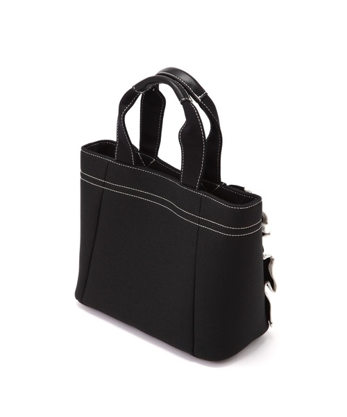 JILL by JILL STUART ブラックトートバッグ JILL by STUART 「JILL STUART」 トートバッグ FREE ブラック
