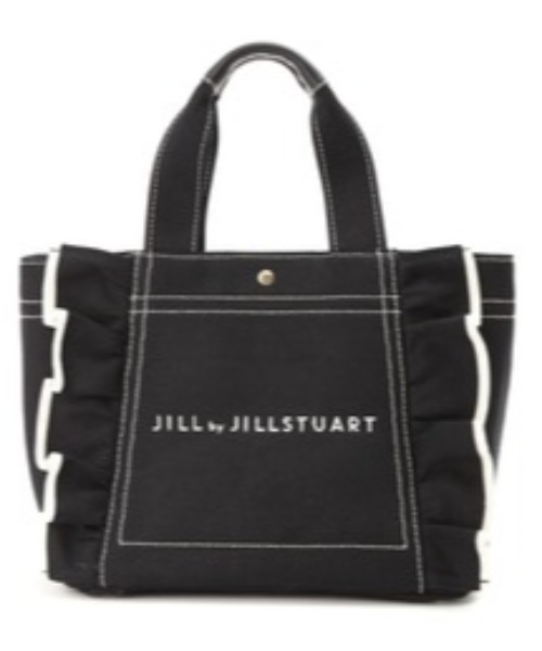 JILL by JILL STUART ブラックトートバッグ JILL by STUART 「JILL STUART」 トートバッグ FREE ブラック