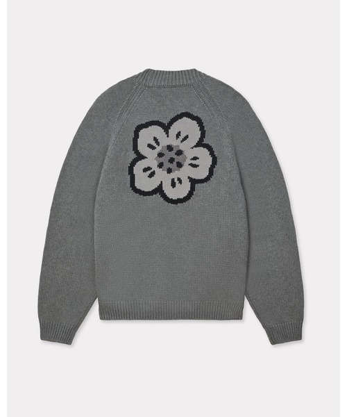 カーディガン 'Boke Flower' コットンウール カーディガン メンズの画像