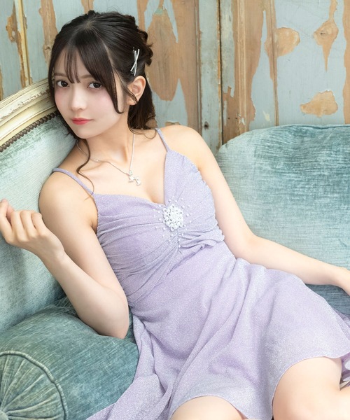Tika（ティカ） ドレス キャバドレス ミニ フレア キャミソール
