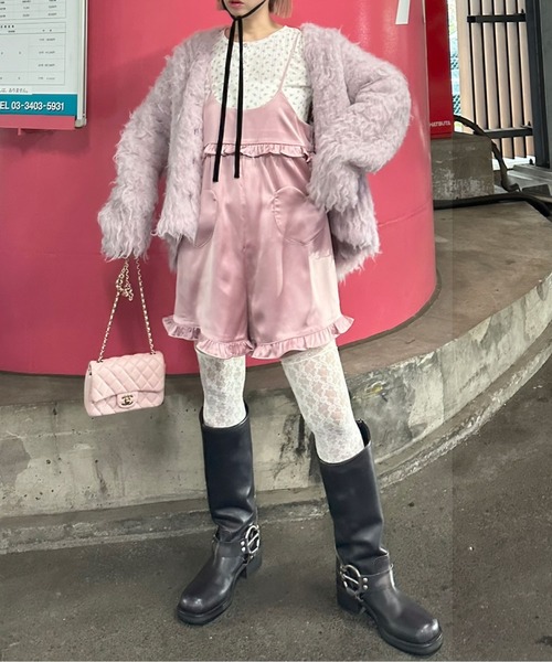 Alley Tokyo サロペット オーバーオール ハートポケサロペ レディース