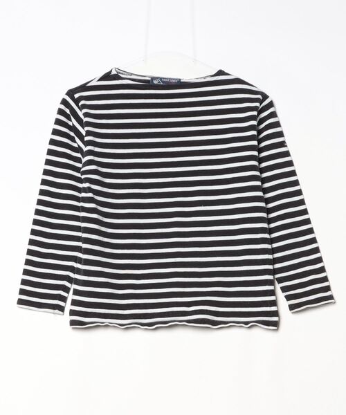 セントジェームス t6 黒　白　ボーダー セントジェームス ウェッソンT6 L グレー×黒ブラック ボーダー ユニ