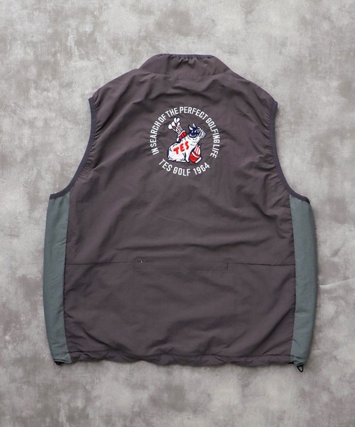 90s Giorgio Armani golf vintageナイロンベスト The Endless Summer（エンドレスサマー） ナイロンジャケット TES GOLF