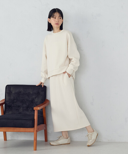 COMME CA ISM（コムサイズム） トレーナー スウェット ダンボール