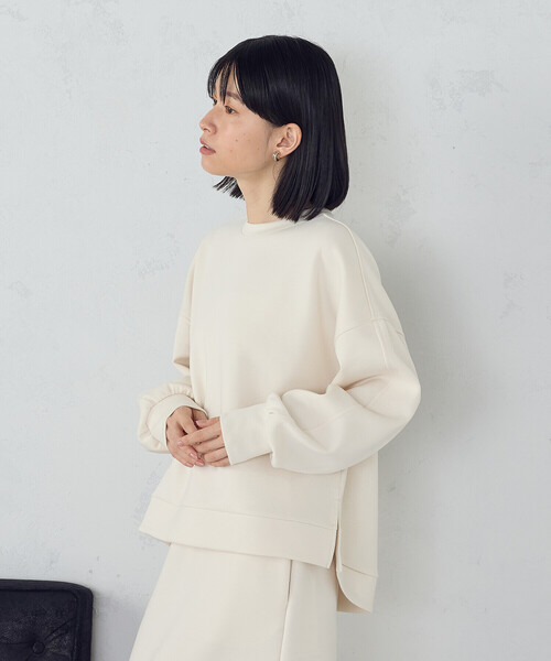COMME CA ISM（コムサイズム） トレーナー スウェット ダンボール