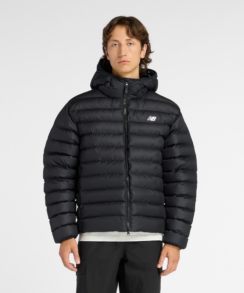 New Balance フード付きジャケット New Balance（ニューバランス） ブルゾン アウター フーデッドパッ