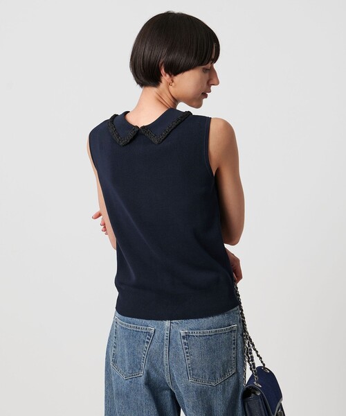 ユナイテッドアローズ　2WAYベスト UNITED ARROWS ニット セーター ミニマル 2WAY ベスト