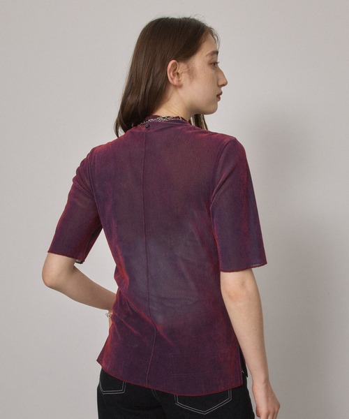 「PUBLIC TOKYO」 半袖カットソー FREE ブラック レディース_画像4