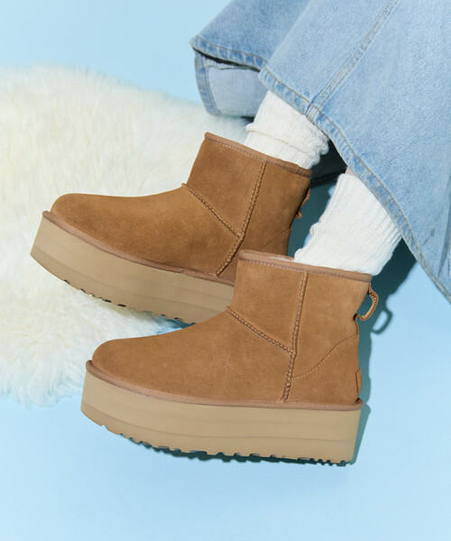 現行✨新品✨ UGG クラシックマキシトグルミニブーツ　現行　米国購入　25 25cm UGG CLASSIC MINI(アグ クラシック ミニ) ブーツ(レディース
