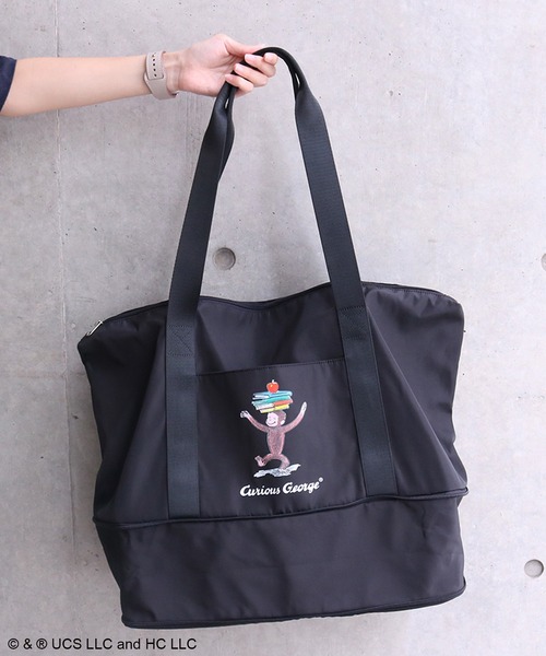 【choi】AMAZING CRE ボストンバッグ ACCOMMODE（アコモデ） ボストンバッグ 「365Curious」Curious George