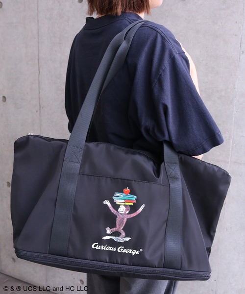 ACCOMMODE（アコモデ） ボストンバッグ 「365Curious」Curious George