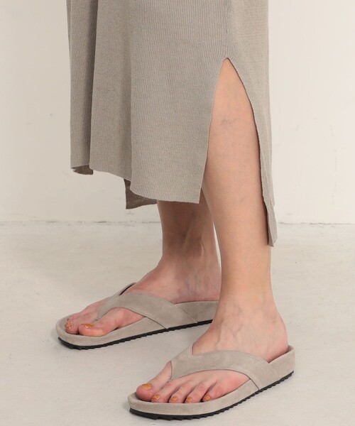 「JAMES PERSE」 ニットワンピース 1 ブラウン系その他 レディースの画像