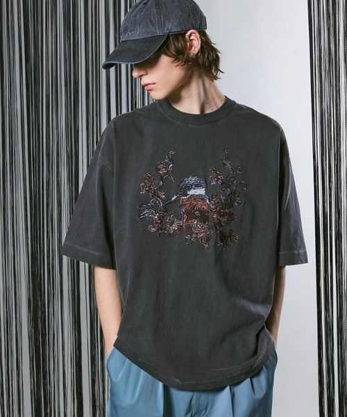 MAISON SPECIAL（メゾンスペシャル） 半袖Tシャツ 2 チャコールグレー