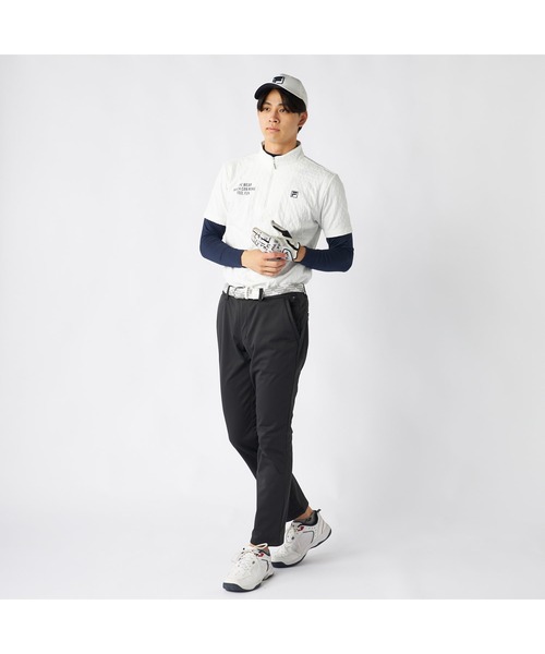 FILA GOLF フィラゴルフ ゴルフウェア ワンポイント ロゴ 吸汗速乾 UV