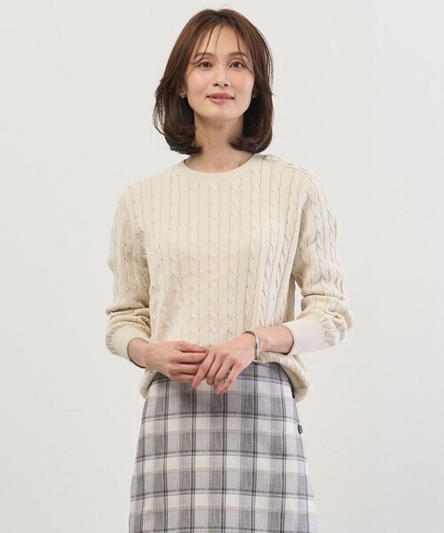 ニット セーター CABLE レディース : ZOZOTOWN Yahoo!店 - 通販