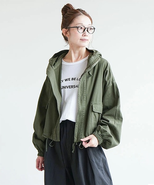 プチバトー　レディース　ミリタリージャケットs PETIT BATEAU（プチバトー） ミリタリージャケット モッズコート