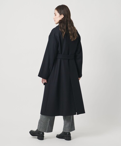 美品✨【ユナイテッドアローズ】Aライン テーラードコート MANTECO生地34 UNITED ARROWS（ユナイテッドアローズ） コート アウター MANTECO