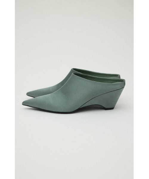 RIM.ARK パンプス Pointed satin mule ポインテッドサテンミュール