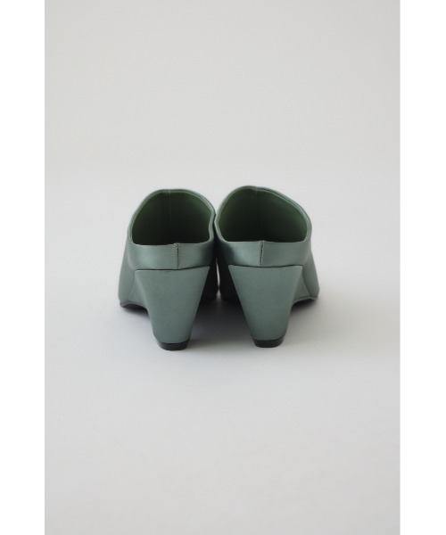 RIM.ARK パンプス Pointed satin mule ポインテッドサテンミュール