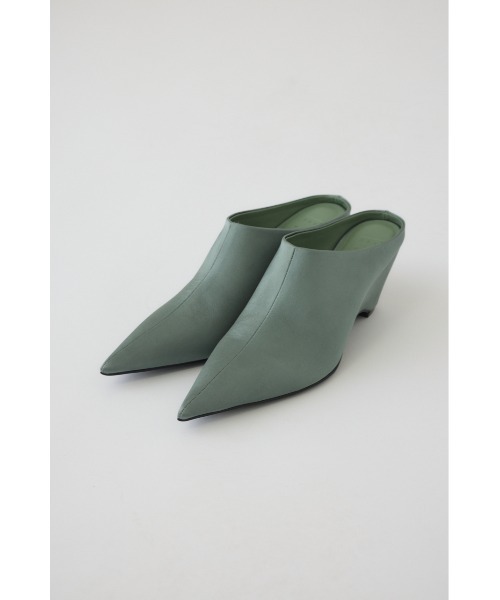 RIM.ARK パンプス Pointed satin mule ポインテッドサテンミュール