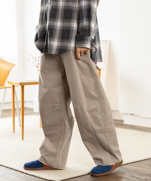 niko and…（ニコアンド） コーデュロイパンツ MEDIUM ベージュ