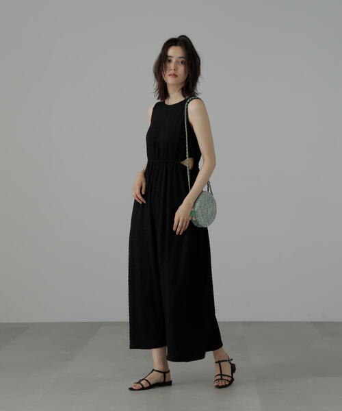 「FREE'S MART」 ノースリーブワンピース MEDIUM ブルー レディース_画像7