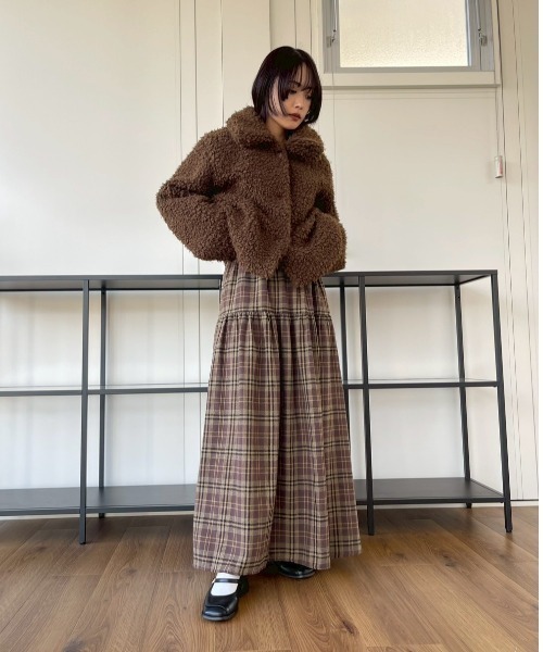AMAIL（アマイル） コート アウター Fuzzy Jacket レディース 