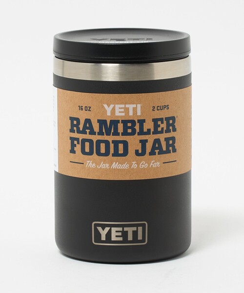 YETI フードジャー ブラック　16oz FOOD JAR イエティ UNITED ARROWS（ユナイテッドアローズ） 「YETI」フードジャー 16oz