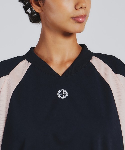 「ESSENTIAL」 半袖Tシャツ FREE ブラック レディース_画像5