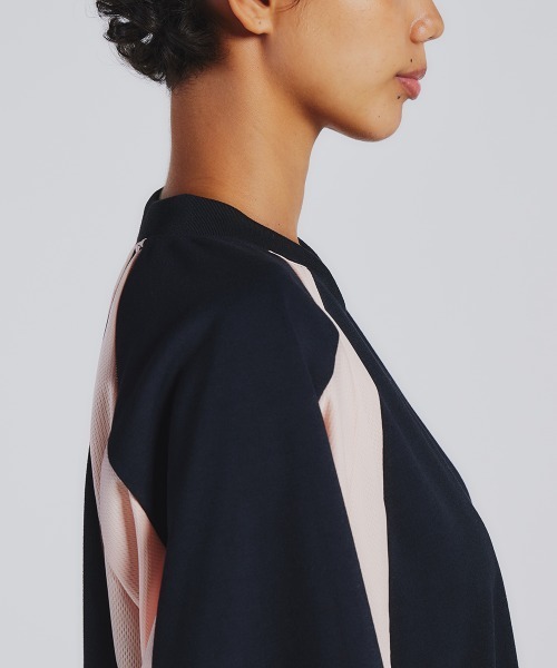 「ESSENTIAL」 半袖Tシャツ FREE ブラック レディース_画像6