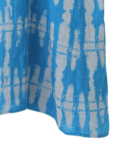 「Plantation」 7分袖ワンピース M size ライトパープル レディース_画像5