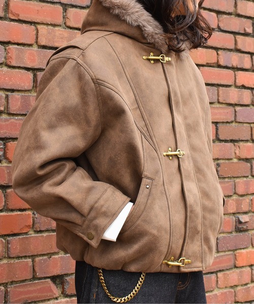 Noen（ノエン） ブルゾン アウター ファイヤーマンファーブルゾン