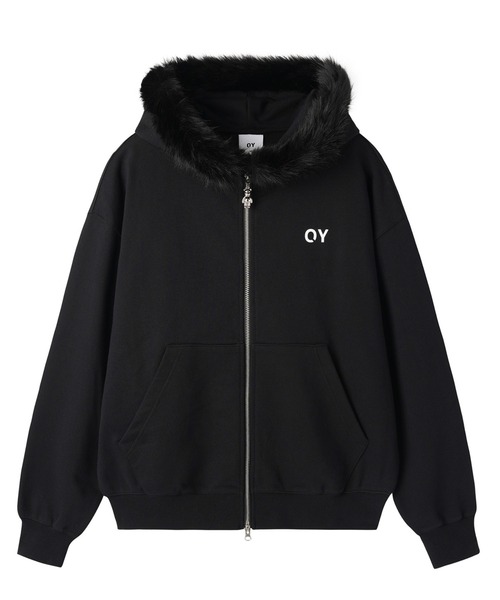 OY（オーワイ） パーカー 「OY/オーワイ」DOLLY FAUX FUR HOODIE ZIP