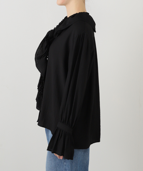 SLOBE IENA（スローブイエナ） ブラウス シャツ ラッフルブラウス