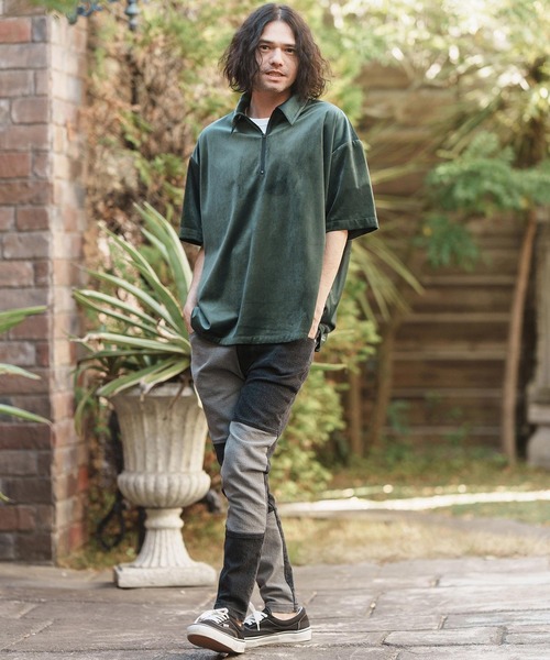 「CAMBIO」 デニムパンツ L ブラック メンズ_画像5