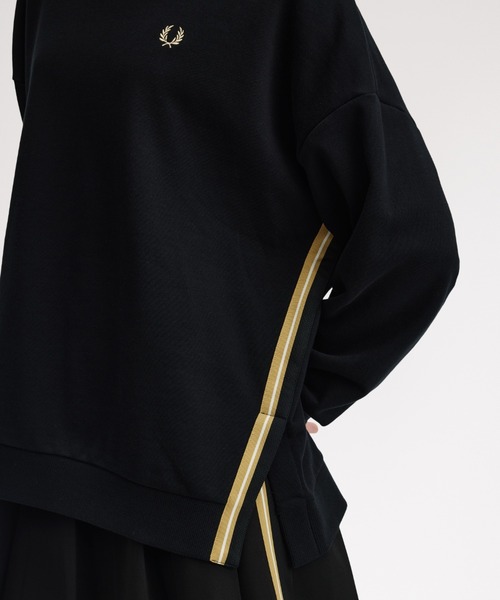 トレーナー スウェット Tape Detail Sweatshirt／テープディテールスウェットシャツ レディースの画像