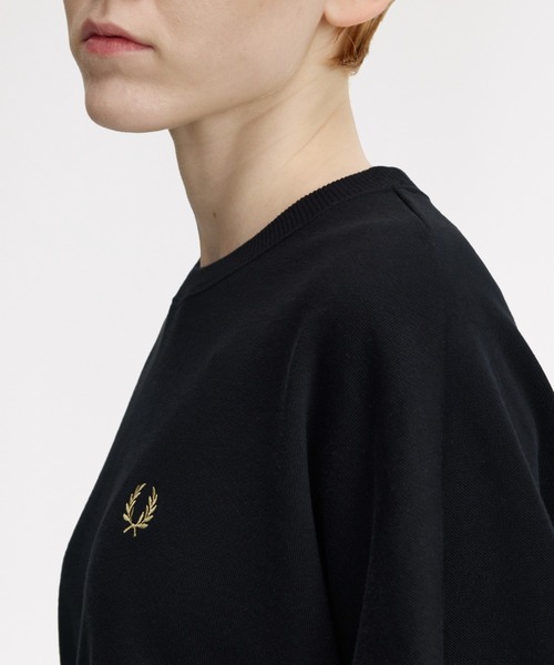 トレーナー スウェット Tape Detail Sweatshirt／テープディテールスウェットシャツ レディースの画像
