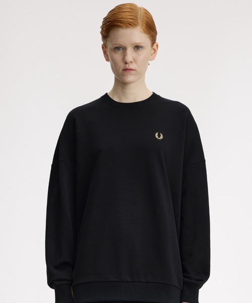 トレーナー スウェット Tape Detail Sweatshirt／テープディテールスウェットシャツ レディースの画像
