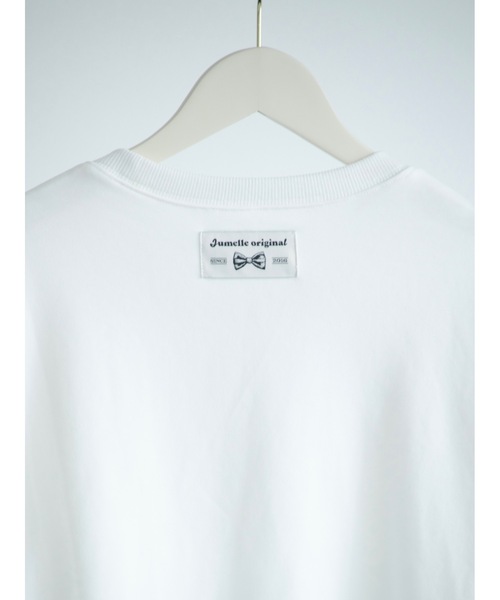 「JUMELLE」 スウェットカットソー FREE ホワイト レディース_画像3