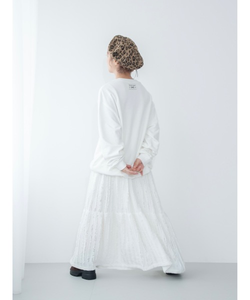 「JUMELLE」 スウェットカットソー FREE ホワイト レディース_画像5