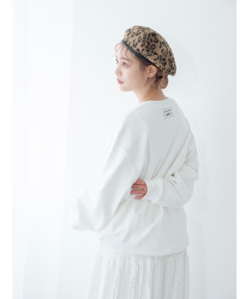 「JUMELLE」 スウェットカットソー FREE ホワイト レディース_画像9