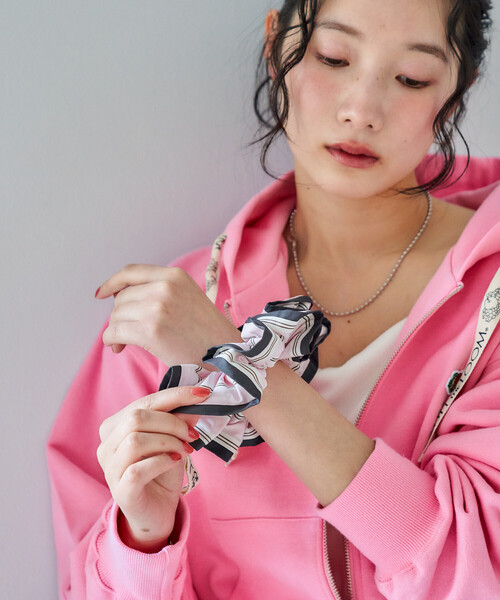 MarieDaage リモージュ　30センチプレート　ストライプフューシャピンク FREAK'S STORE（フリークスストア） シュシュ FRUIT OF THE LOOM